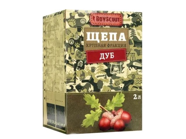 BOYSCOUT   Щепа крупная для копчения 